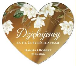 Magnesy z podziękowaniem Irma - wzór 8