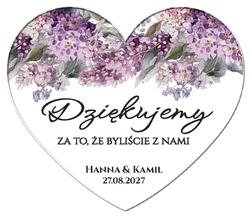 Magnesy z podziękowaniem Iris - wzór 4