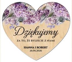 Magnesy z podziękowaniem Iris - wzór 4