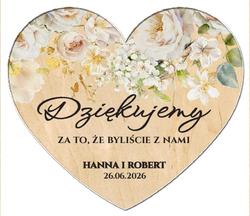 Magnesy z podziękowaniem Iris - wzór 5