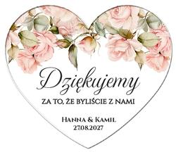 Magnesy z podziękowaniem Iris - wzór 6