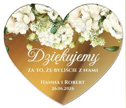 Magnesy z podziękowaniem Iris - wzór 1