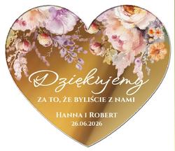 Magnesy z podziękowaniem Iris - wzór 3