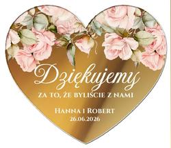 Magnesy z podziękowaniem Iris - wzór 6