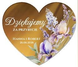 Magnesy z podziękowaniem Iris - wzór 7