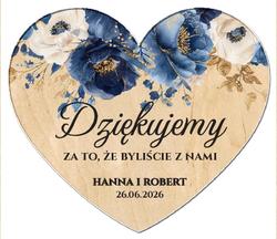 Magnesy z podziękowaniem Wera2 - wzór 2