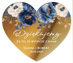 Magnesy z podziękowaniem Wera2 - wzór 2