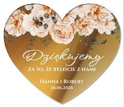 Magnesy z podziękowaniem Wera2 - wzór 3