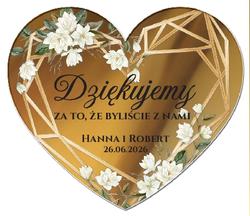 Magnesy z podziękowaniem Ariana2 - wzór 7