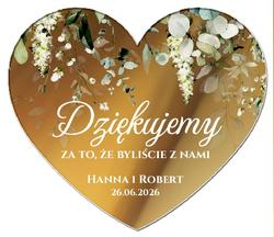 Magnesy z podziękowaniem Elza - wzór 3