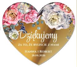 Magnesy z podziękowaniem Elza - wzór 6