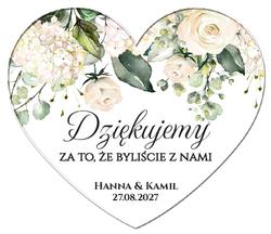 Magnesy z podziękowaniem Elza - wzór 1