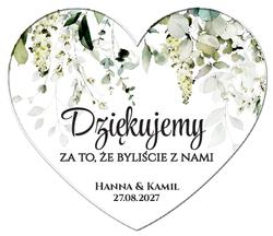 Magnesy z podziękowaniem Elza - wzór 3