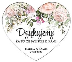 Magnesy z podziękowaniem Elza - wzór 4