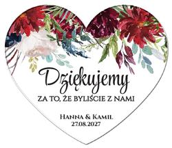 Magnesy z podziękowaniem Elza - wzór 5