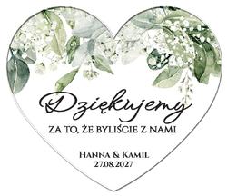 Magnesy z podziękowaniem Elza - wzór 7