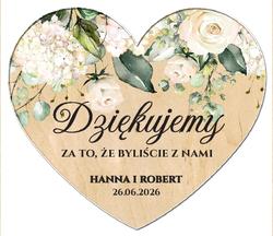 Magnesy z podziękowaniem Ariana2 - wzór 1