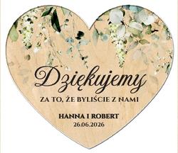 Magnesy z podziękowaniem Ariana2 - wzór 1