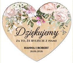 Magnesy z podziękowaniem Ariana2 - wzór 1