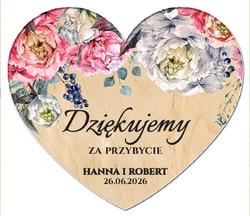 Magnesy z podziękowaniem Ariana2 - wzór 1