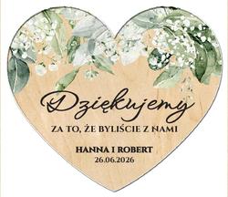 Magnesy z podziękowaniem Ariana2 - wzór 1