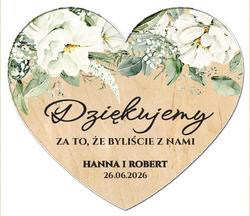 Magnesy z podziękowaniem Ariana2 - wzór 1