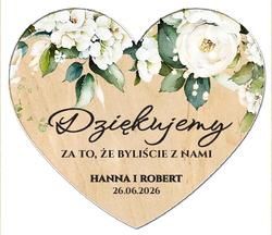 Magnesy z podziękowaniem Ariana2 - wzór 1