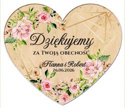 Magnesy z podziękowaniem Adela - wzór 5