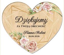 Magnesy z podziękowaniem Adela - wzór 6