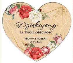 Magnesy z podziękowaniem Adela - wzór 9