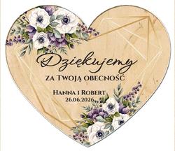 Magnesy z podziękowaniem Adela - wzór 11