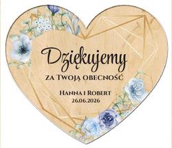 Magnesy z podziękowaniem Adela - wzór 12