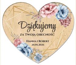 Magnesy z podziękowaniem Adela - wzór 13