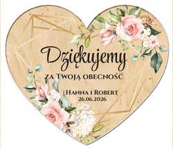 Magnesy z podziękowaniem Adela - wzór 16