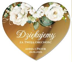 Magnesy z podziękowaniem Miriam i Julianna - wzór 2