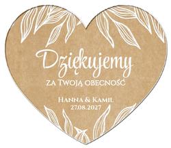 Magnesy z podziękowaniem Selma - wzór 1