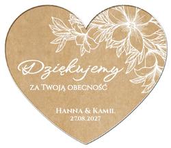 Magnesy z podziękowaniem Selma - wzór 5