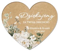 Magnesy z podziękowaniem Serafina - wzór 1