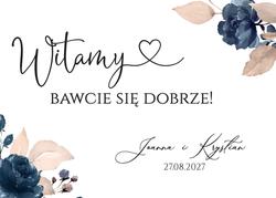 Tablica powitalna Megan - wzór 4