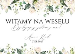 Tablica powitalna Megan - wzór 6