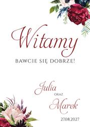 Tablica powitalna Megan - wzór 5