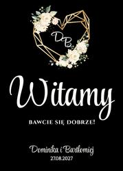 Akrylowa tablica powitalna Ariana2 - wzór 2