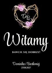 Akrylowa tablica powitalna Ariana2 - wzór 9