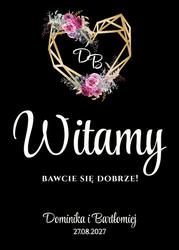 Akrylowa tablica powitalna Ariana2 - wzór 10