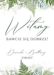 Tablica powitalna Nikola - wzór 1