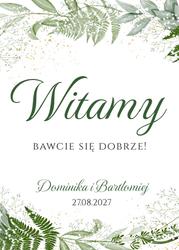 Tablica powitalna Nikola - wzór 4