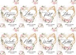 Naklejki na butelki Ariana2- wzór 4