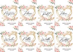 Naklejki na butelki Ariana2- wzór 9