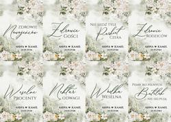 Naklejki na butelki Eliza - wzór 1