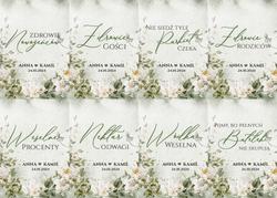 Naklejki na butelki Eliza - wzór 2